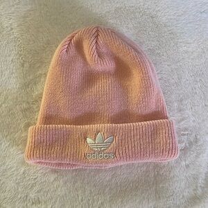 Adidas pink beanie - one size